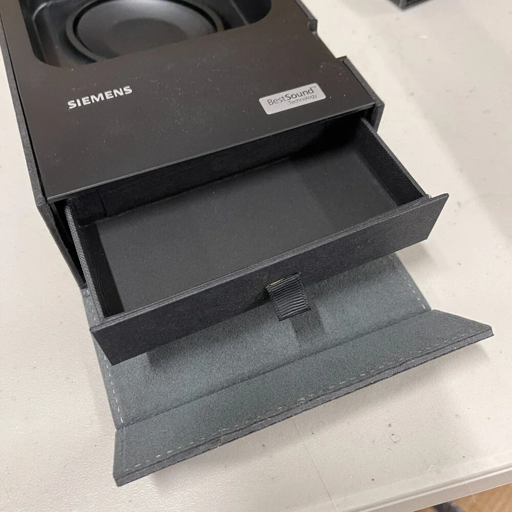 Siemens miniTek Wireless Enhancement System Carrying Case Booklets NO DEVICE